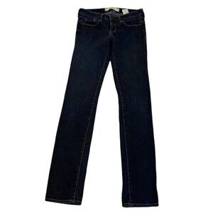 Abercrombie & Fitch Blue Straight Leg Jeans Classic Fit
